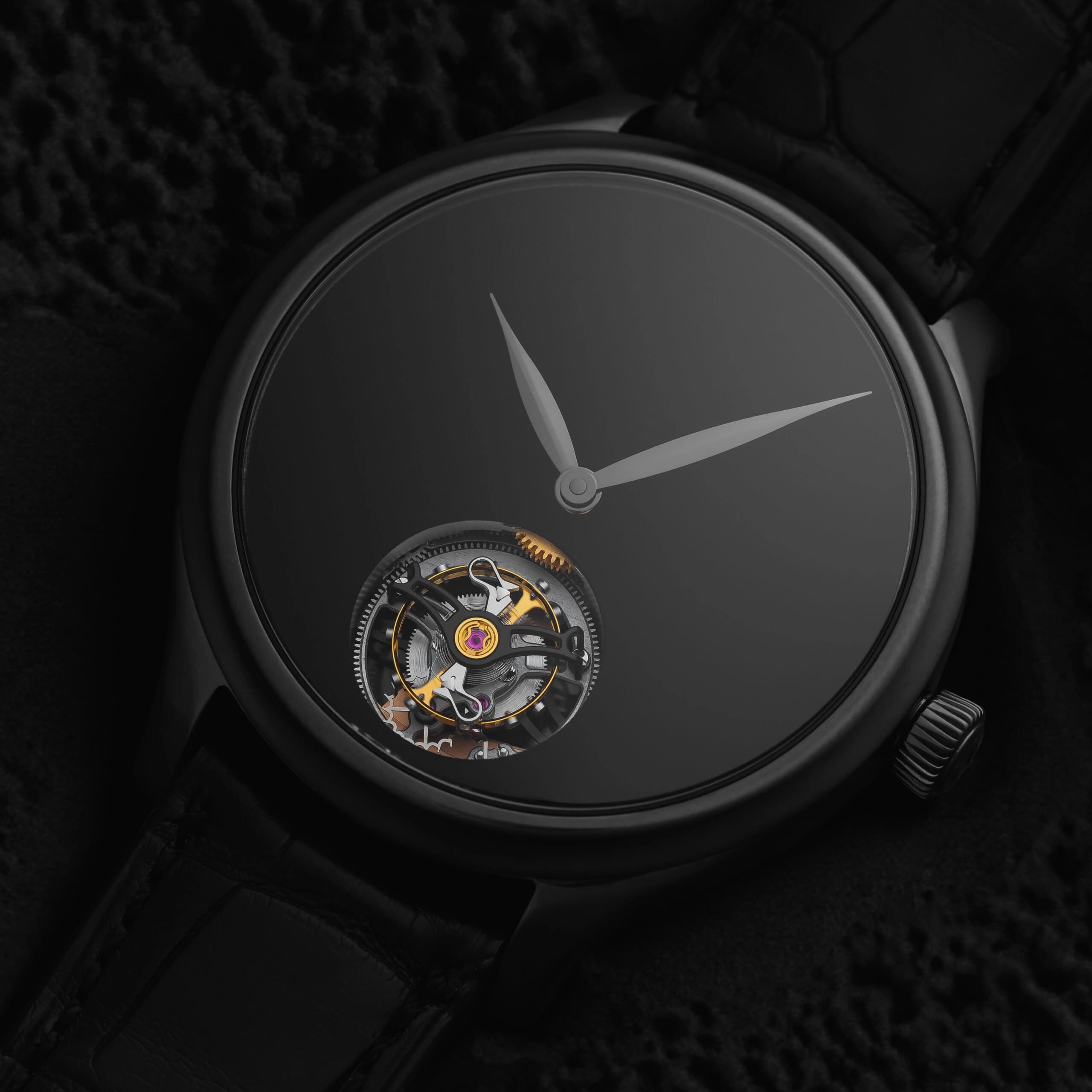 Historical Modernity: The H. Moser & Cie. Endeavour Tourbillon Vantablack Limited Edition
