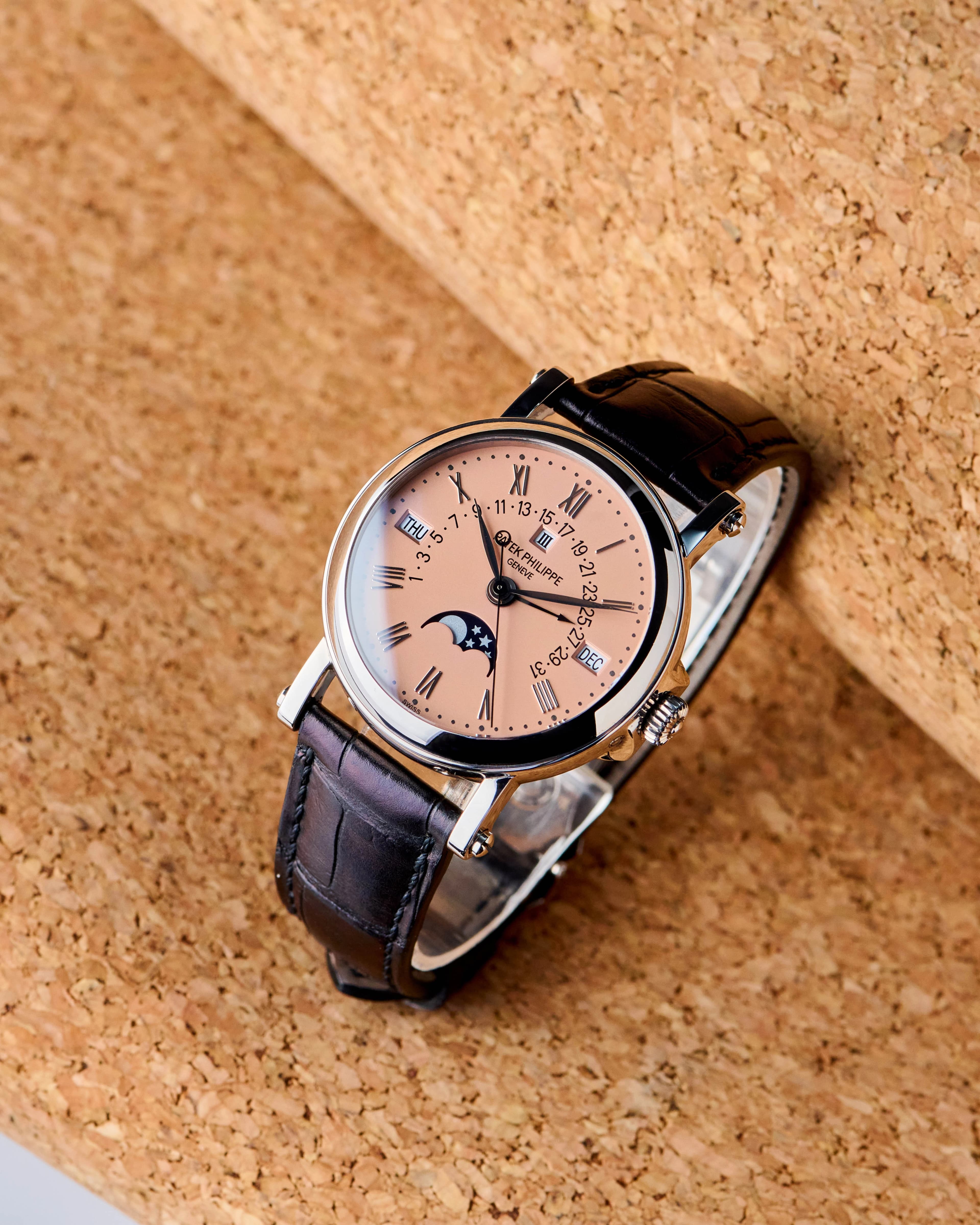 Featured image for Patek Philippe 5059G Perpetual Calendar "Saatchi" Review