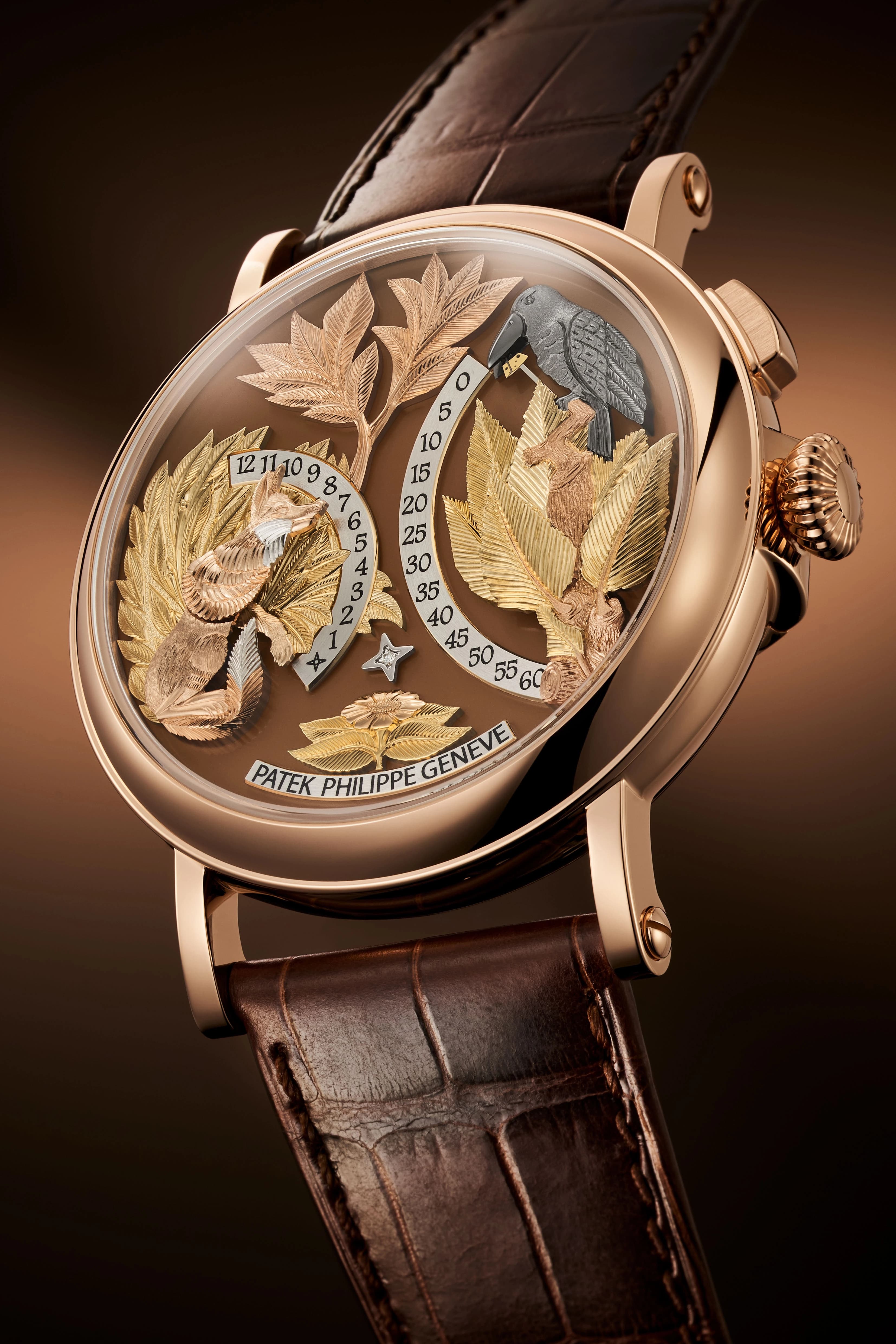 Featured image for Patek 5249R-001 'The Crow and the Fox': First Automaton in Modern Patek History