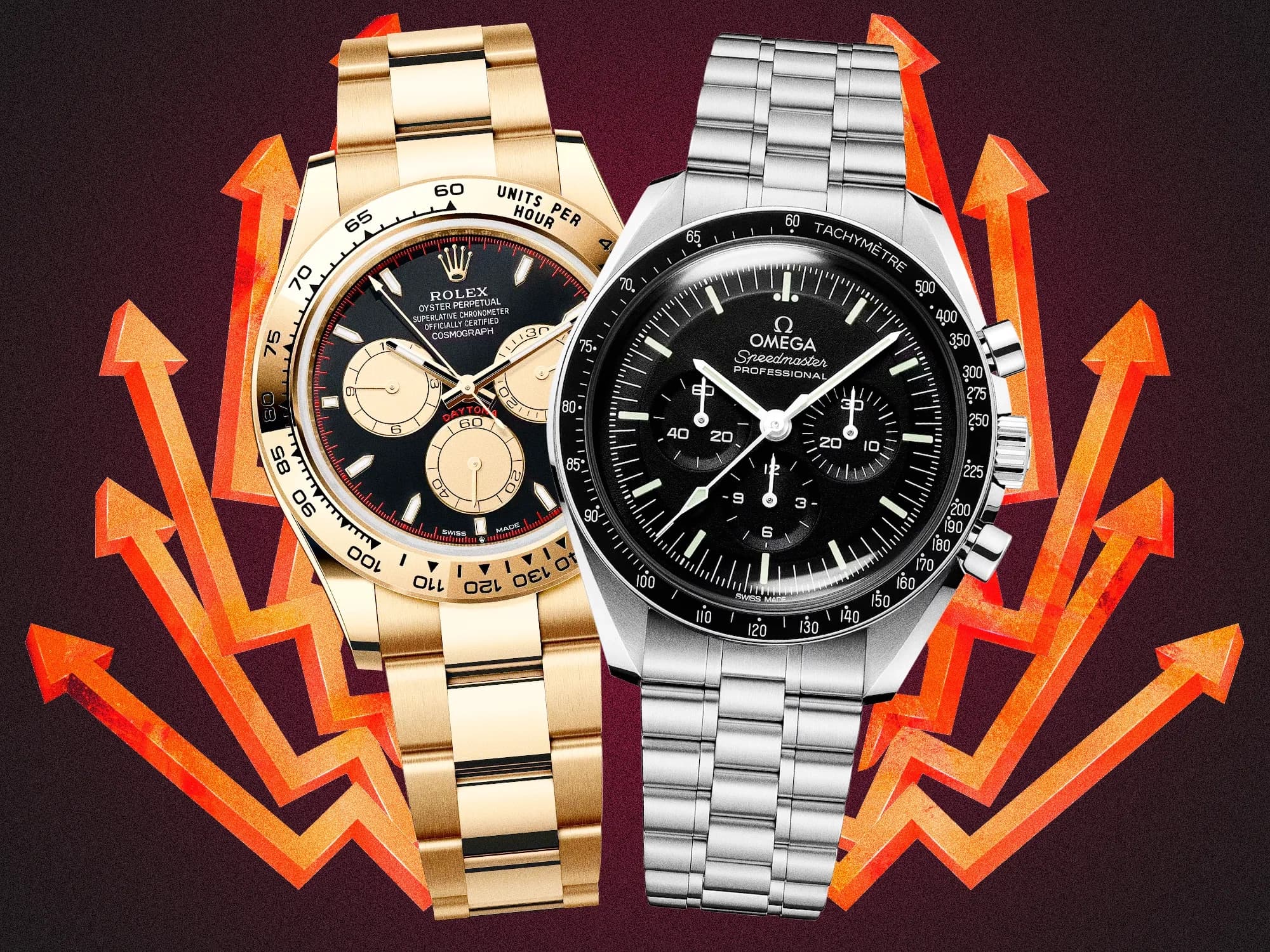 Cover image for Rolex, Omega, Cartier, Breitling, and Others Are Raising Prices in Response to Tariffs on GQ