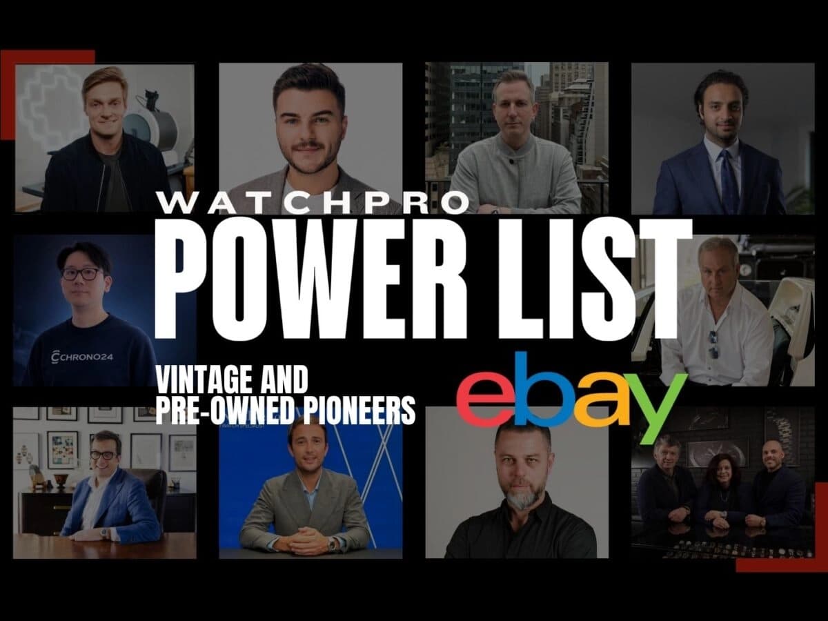 Cover image for WatchPro Power List: Vintage and Pre-Owned Pioneers on WATCHPRO