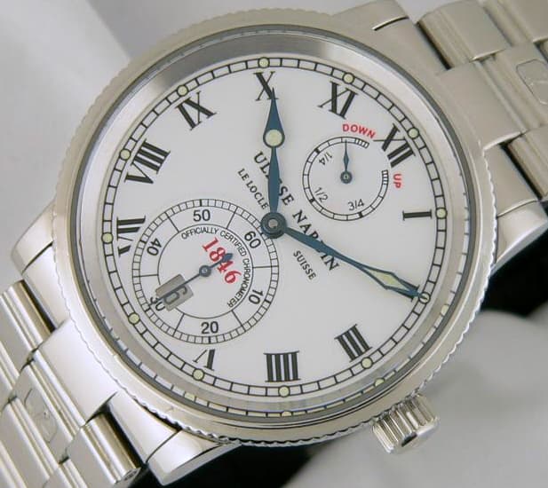 Ulysse Nardin Marine Chronometer 1846 White