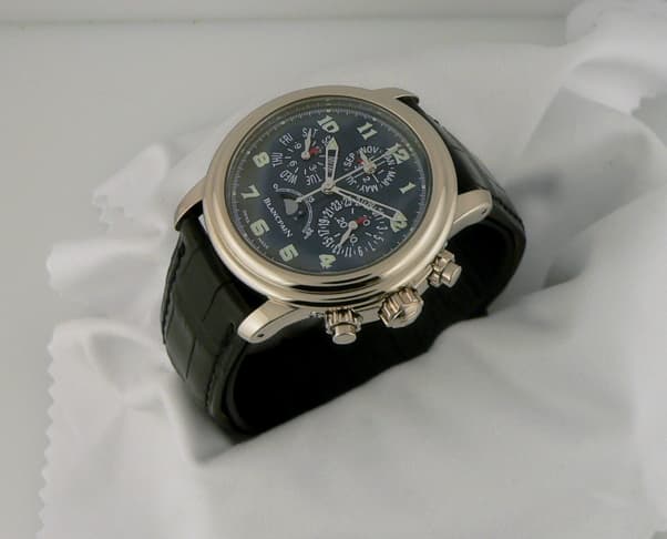 Blancpain 2585FQP LTD WG Blue