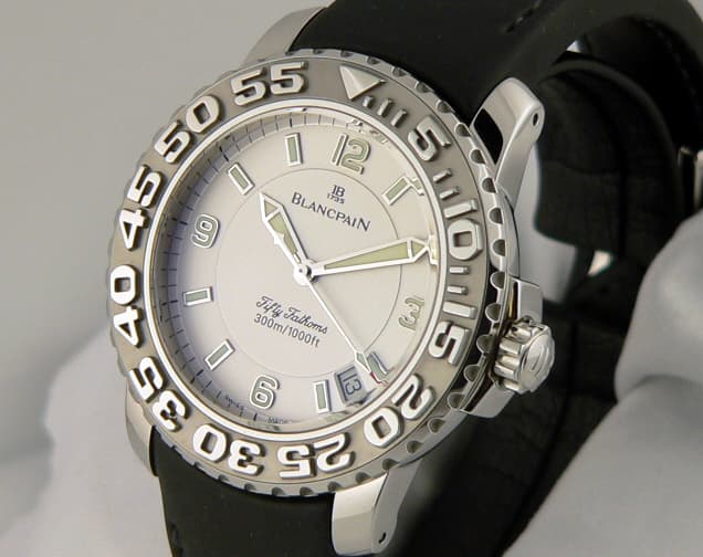 Blancpain 50 Fathoms Steel/Rubber
Silver