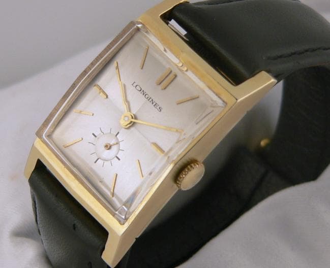Longines 14K
Faceted Crystal
