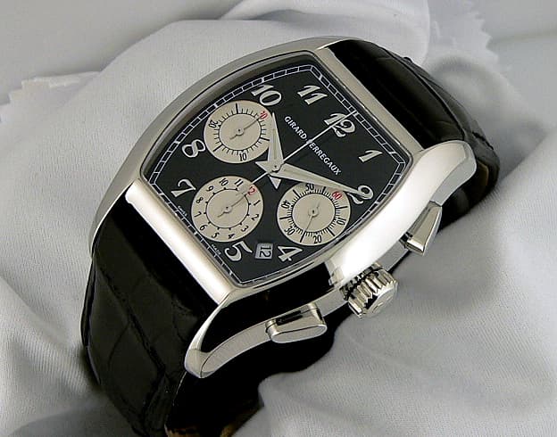 Girard Perregaux Richville Steel Chrono
Black