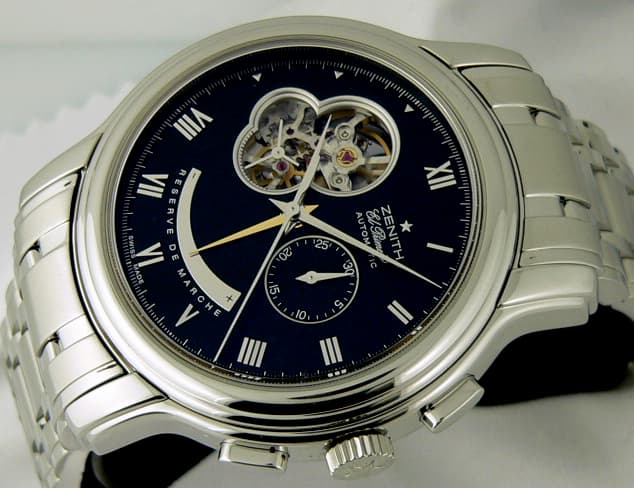 Zenith Chronomaster XXT open
SS/SS Black