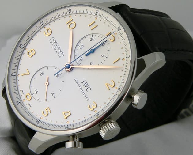 IWC Portugieser Chrono Steel White
