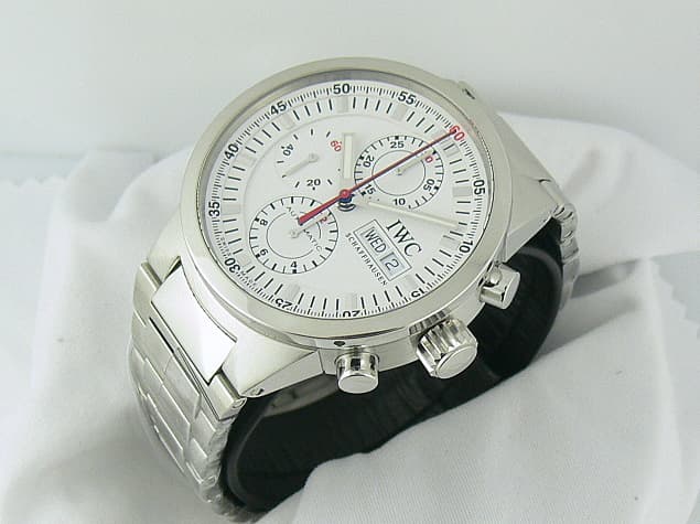 IWC GST Split SS/SS White Dial