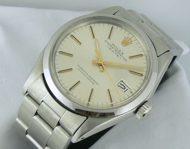 Rolex Date SS/SS COSC