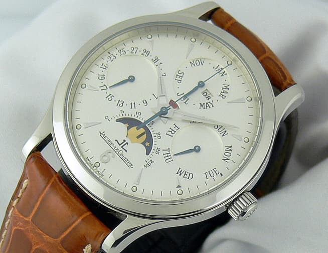 Jaeger LeCoultre Master Perpetual Steel Silver