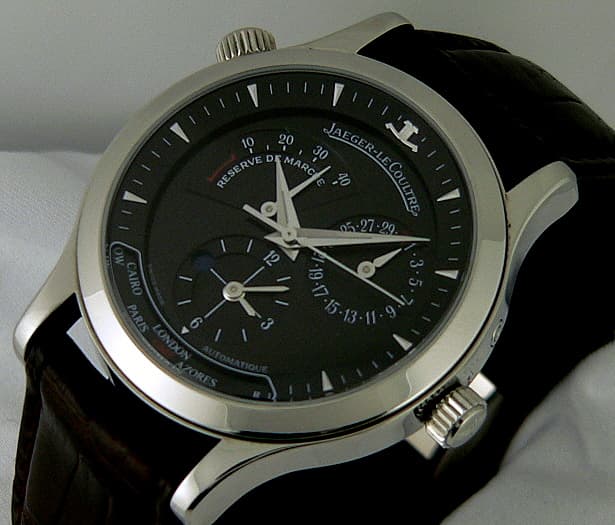 Jaeger LeCoultre Master Geo Steel Black