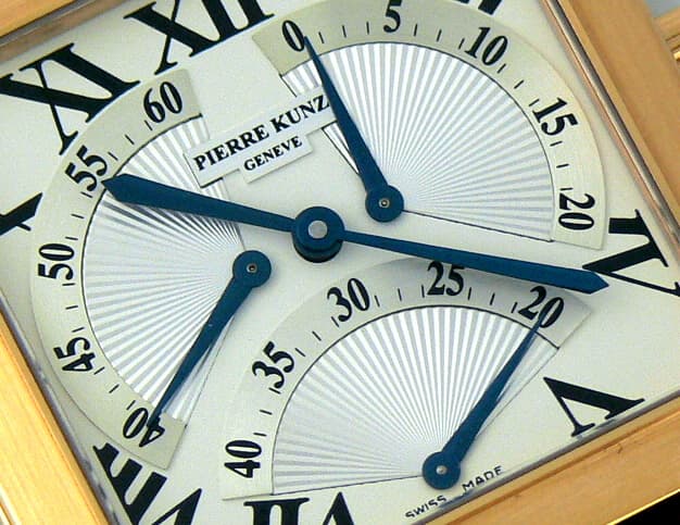 Pierre Kunz Rose Gold Retrograde Triple Seconds