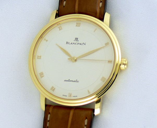 Blancpain Villeret Auto
Yellow Gold