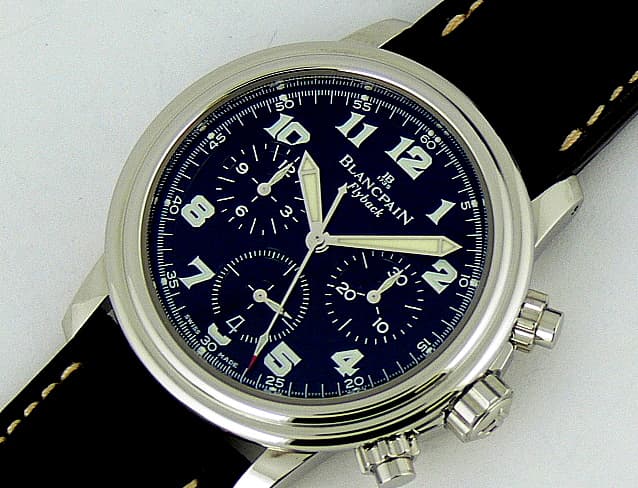 Blancpain Flyback Black Dial Strap