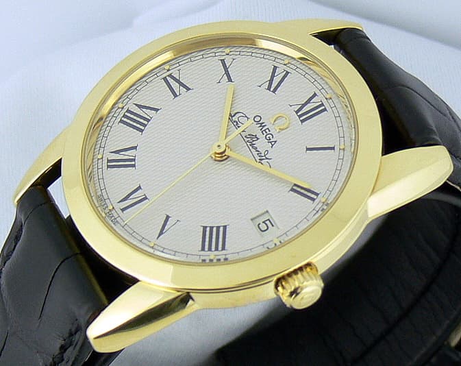 Omega PEDRO 18k Louis Brandt Date