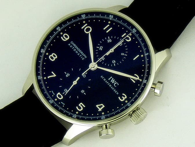 IWC Portugieser Chrono Black Dial