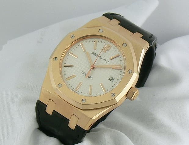 Audemars Piguet Royal Oak Jumbo 15300 Rose White