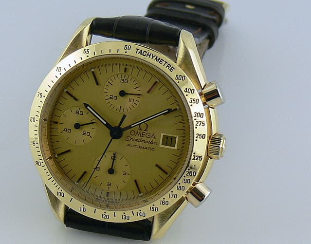 Omega Speedmaster Chrono YG/Strap