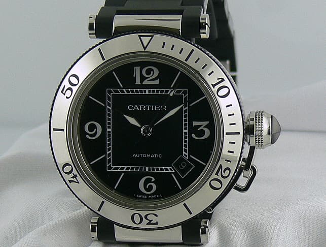 Cartier Pasha Seatimer
SS/Rubber