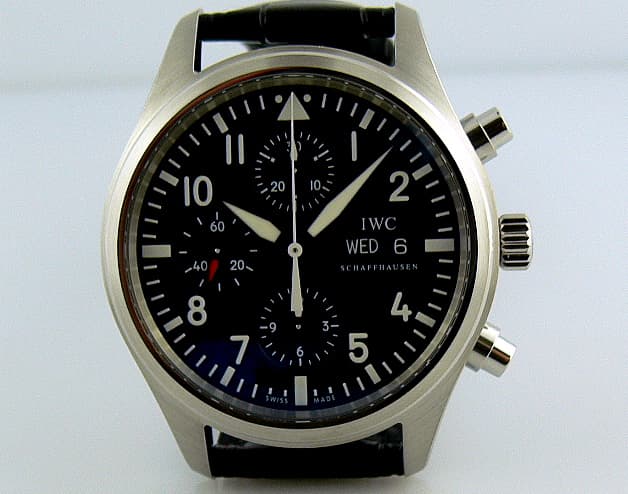 IWC Fliegeruhr/Spitfire Chrono Black Dial 42mm