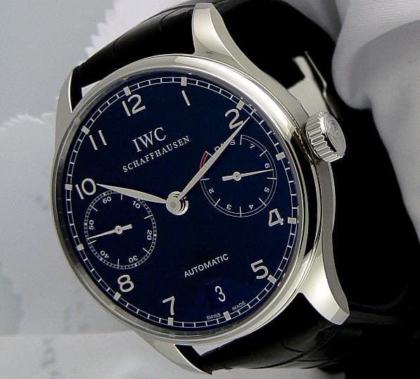 IWC Portugieser 5001 7 Days Steel Black