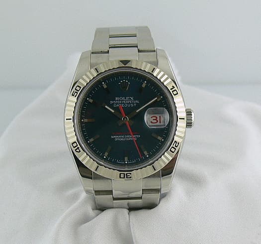 Rolex Datejust Turn-O-Graph
Blue Dial