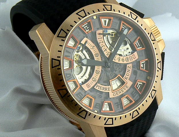 Pierre Kunz Spirit of Challenge Skeleton Dial
18k RG