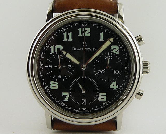 Blancpain 1185F Flyback Steel
33mm