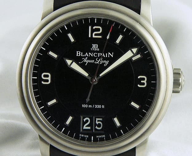 Blancpain Aqualung Rubber
Big Date