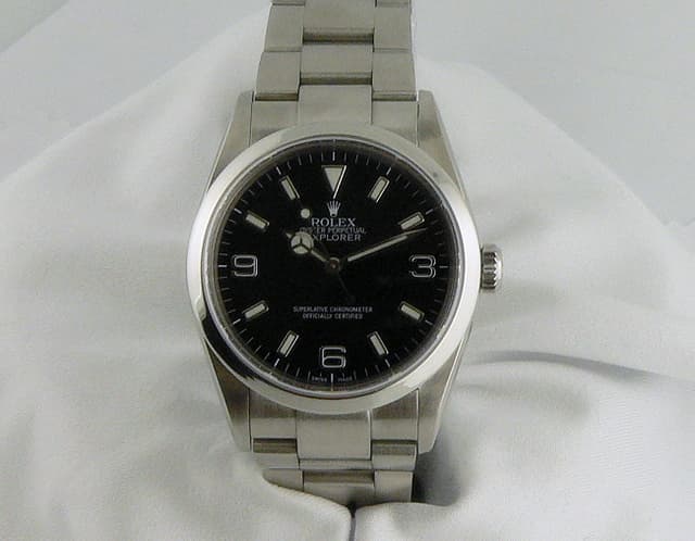 Rolex Explorer I Black