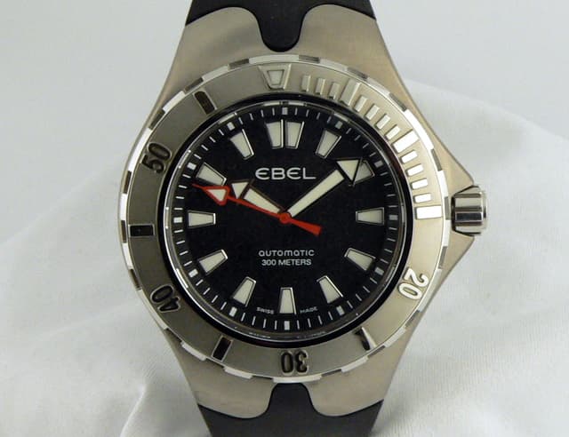 Ebel Sportwave Aquatica SS/Rubber Strap