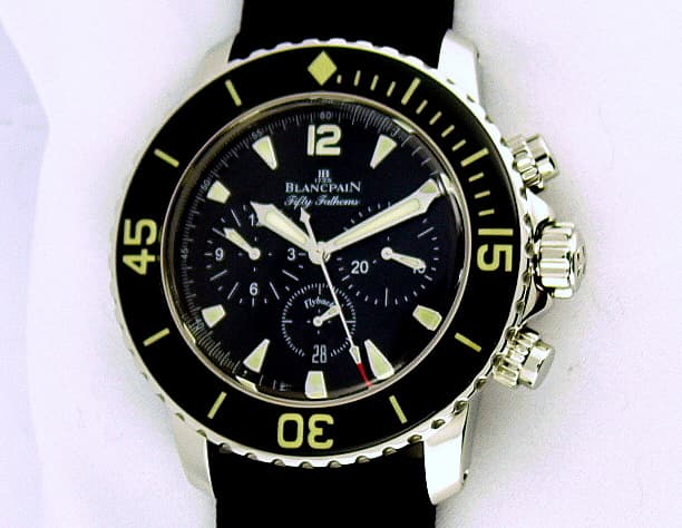 Blancpain Fifty Fathoms SS/Rubber Black