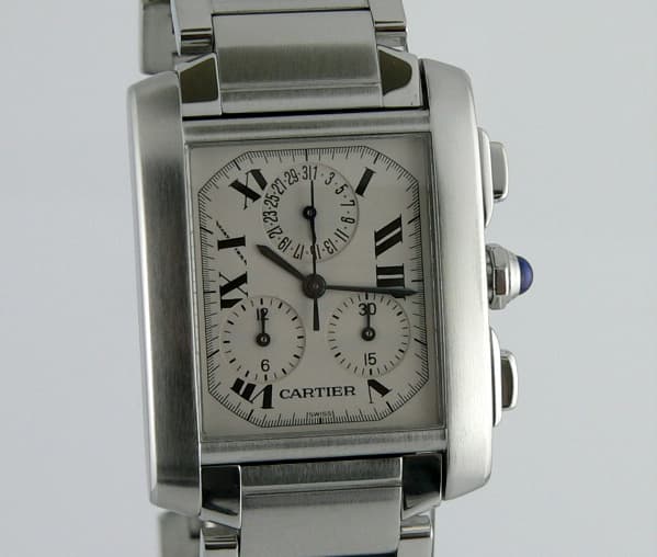Cartier Tank Francaise Chrono Quartz SS/SS