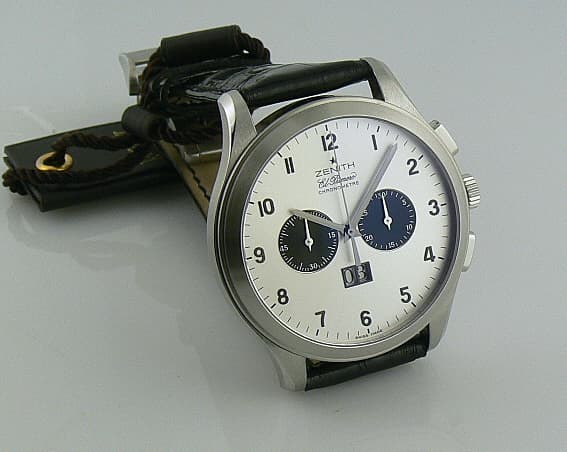 Zenith Grande Class
Grande Date
Silver chrono