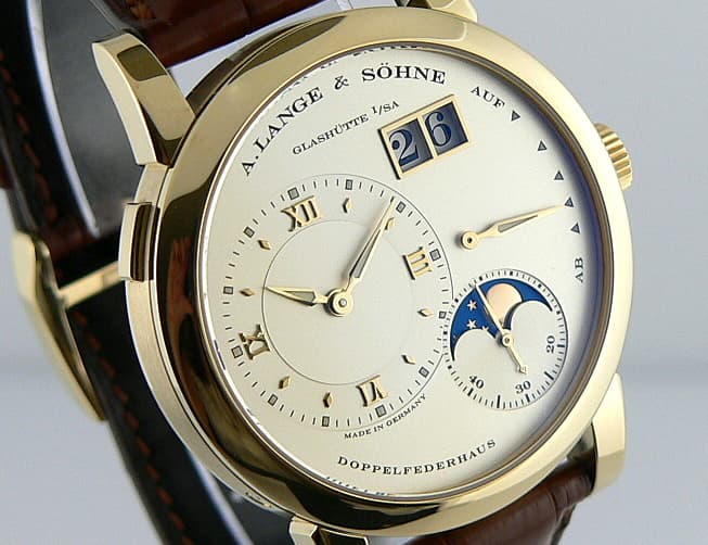 A. Lange and Sohne Lange 1 Moon Yellow