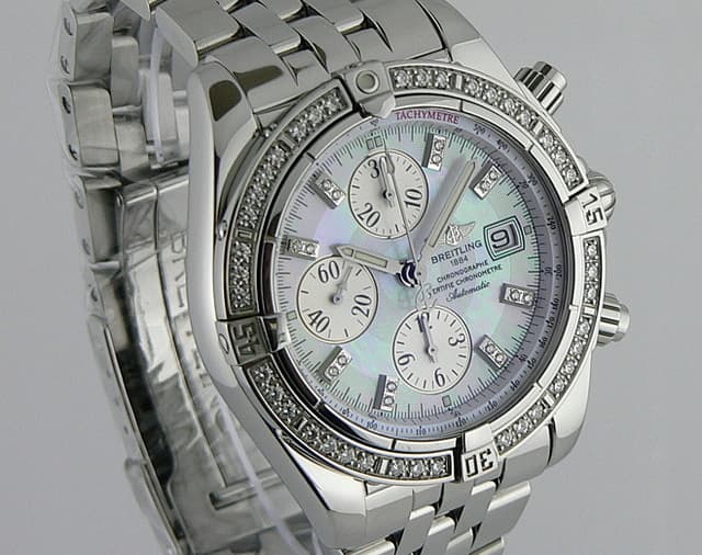 Breitling Chronomat Evolution
SS/SS MOP Dial Diamond