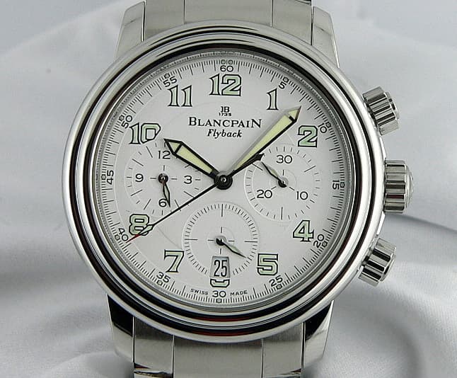 Blancpain Flyback SS/SS White Dial