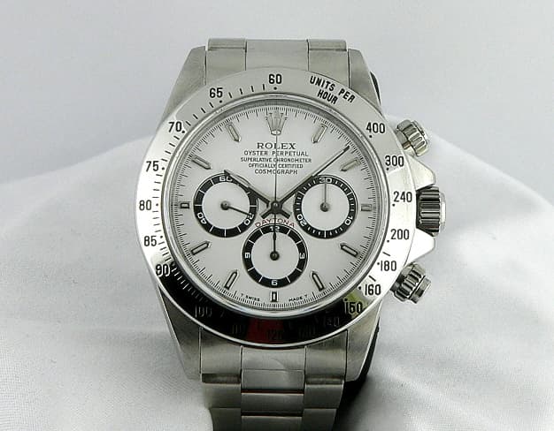 Rolex Daytona SS White dial Zenith