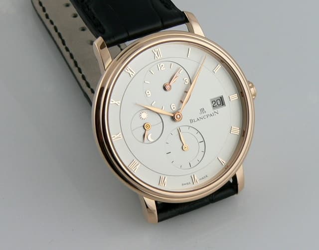 Blancpain Villeret Timezone Rose