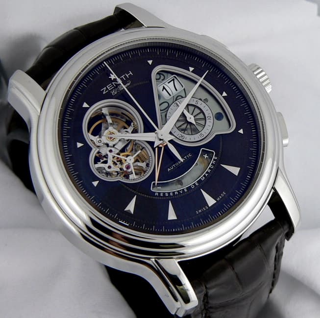 Zenith Chronomaster Open Grande Date
SS/Strap Brown