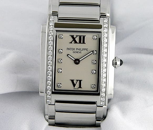 Patek Philippe Twenty-4 4910 SS/SS White