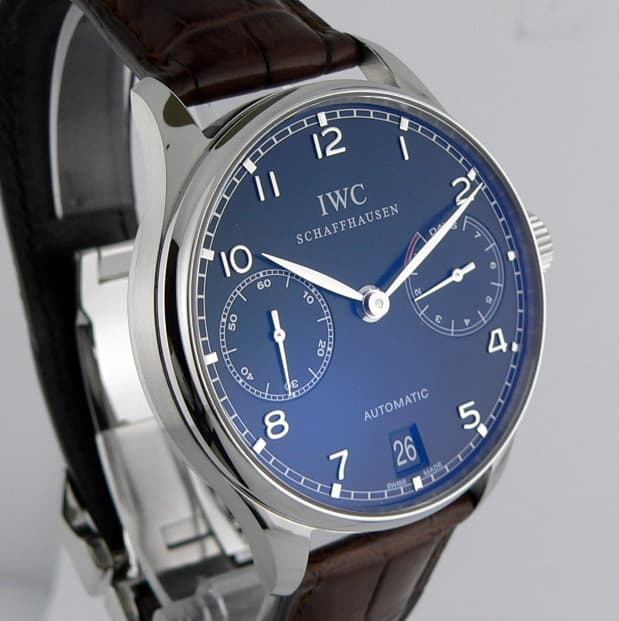 IWC Portugieser 5001 7 Days Steel Black