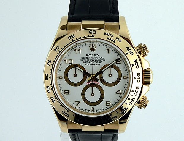 Rolex Daytona Yellow Gold Strap