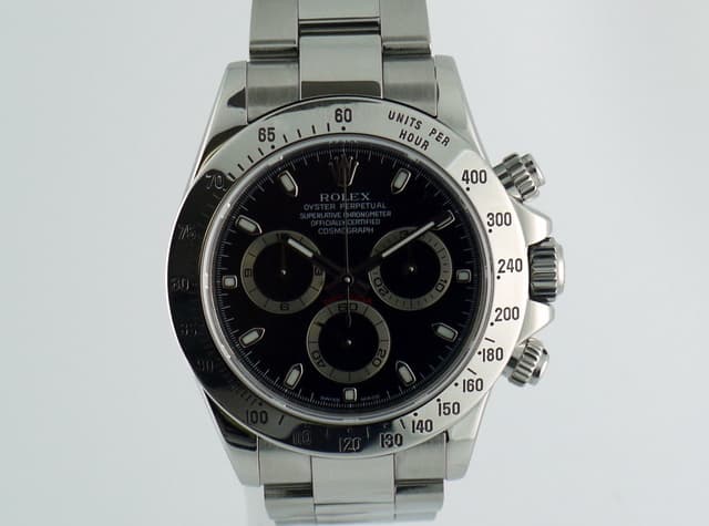 Rolex Daytona SS Black Dial