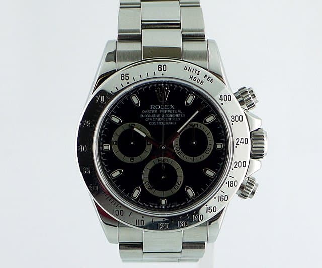 Rolex Daytona SS Black Dial