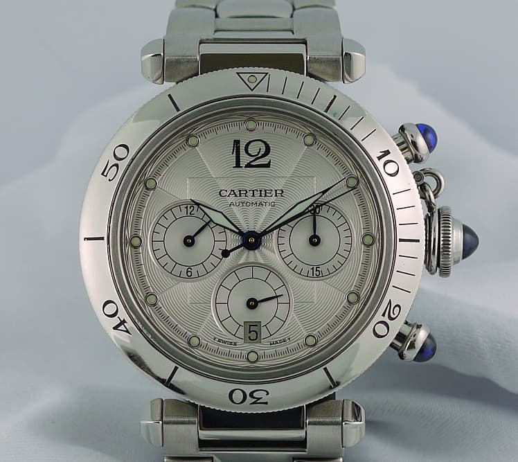 Cartier Pasha Chrono SS/SS