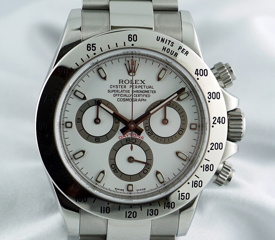 Rolex Daytona SS White Dial