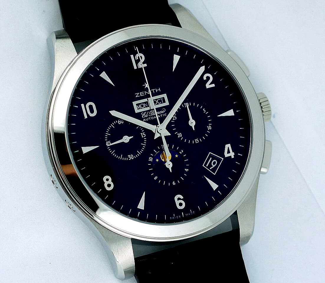 Zenith Class XXT Moon
El Primero
Black Dial