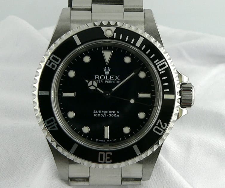 Rolex Submariner SS Black Dial No Date